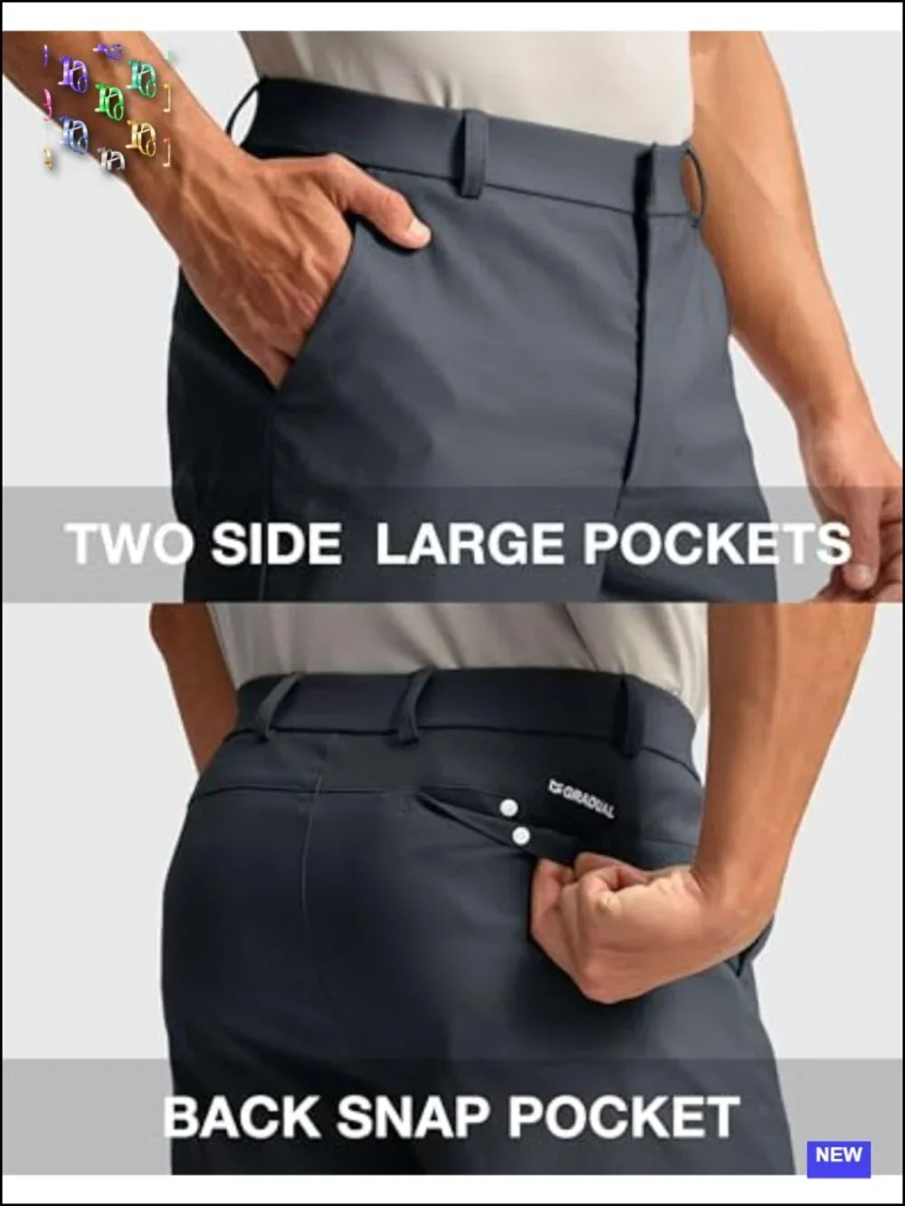 Golf Dress Shorts for Men 5/7/9 Inch Stretch Casual Work Shorts